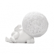 Novel Bedside lamps, Ceramic body with b...