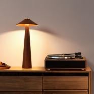 Battery Operated LED Table Lamp, 2000mAh Cordless Desk Lamp with 3 Level Brightness Touch Control Night Light for Kids N