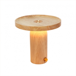 Cordless Table Lamps Rechargeable with decorative tray design, 2000mAh Battery Operated Rechargeable Wireless Light, Bed