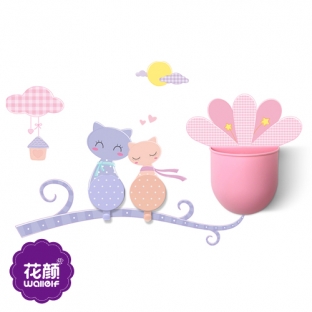 ���գ�ǽ���ҹ�������װ��-����Сè